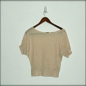 Wet Seal Sheer Floral Shirt