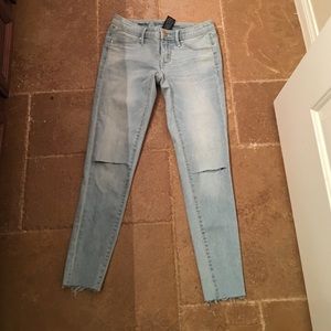 Light wash jeans