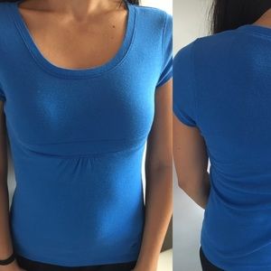 Basic Blue Blouse