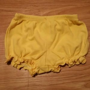 Yellow romper shorts