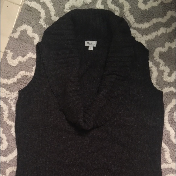 MIMI MATERNITY SLEEVELESS SWEATER ~ NWOT - Picture 2 of 3