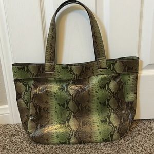 Nine&CO snakeskin handbag By Nine West