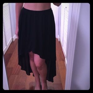 Hi low skirt