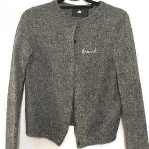 Reformation Embroidered Brunch Cardigan