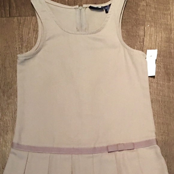 🎉NEW ITEM!🎉 Toddler Girl Khaki Jumper Dress