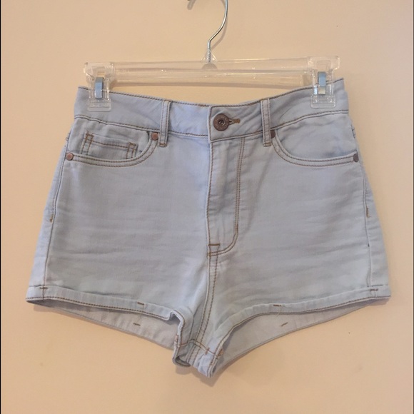 Pac Sun "Super High Rise Shorty" Shorts - Picture 1 of 3