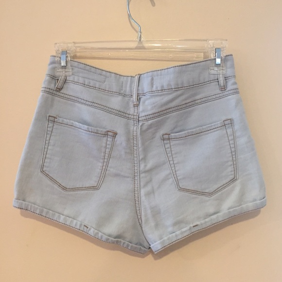 Pac Sun "Super High Rise Shorty" Shorts - Picture 2 of 3