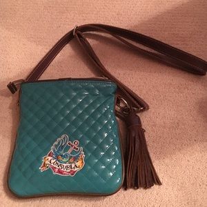 blue consuela side bag