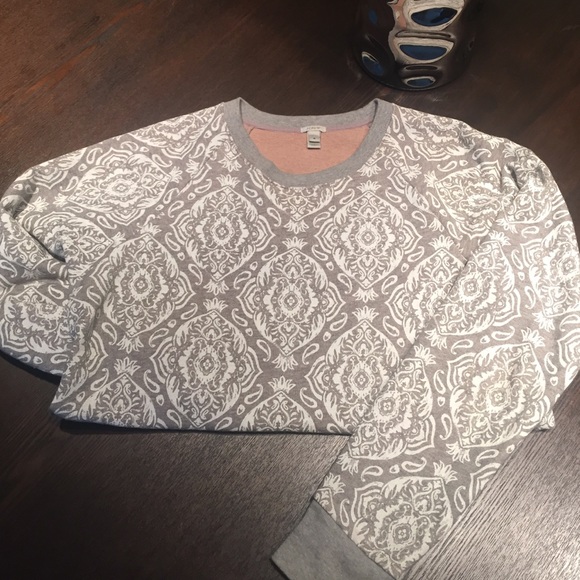 J. Crew Medallion Sweatshirt