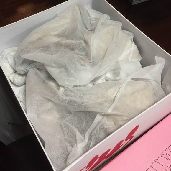 Jeffrey Campbell platform ivory suede shoes - Picture 2 of 3