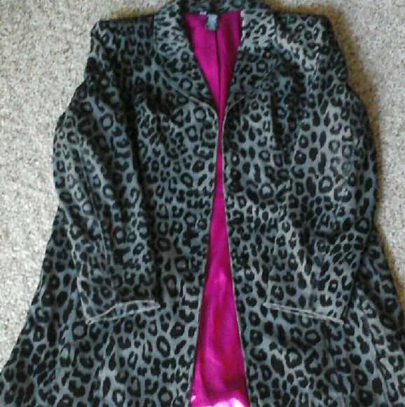 Animal Print Jacket or Blazer