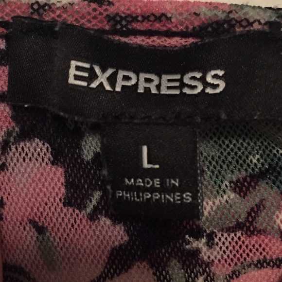 Express Floral Tanktop - Picture 3 of 3