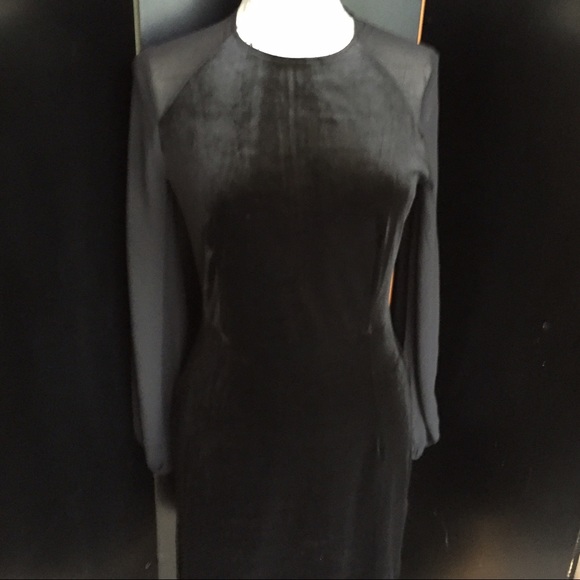 Velvet cocktail dress from H&M