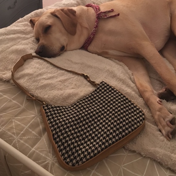 Coach Houndstooth Purse