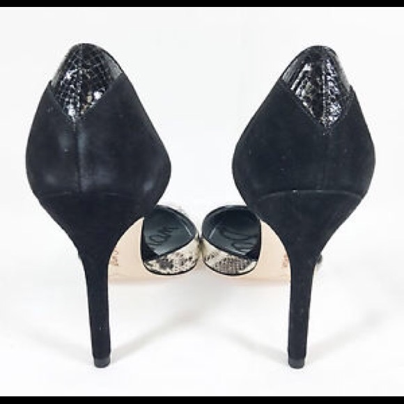 SALE Sam Edelman Faux Snake Pump Shoe - Picture 4 of 8