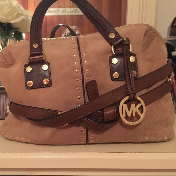 Michael Kors Suede Bag - Picture 2 of 4