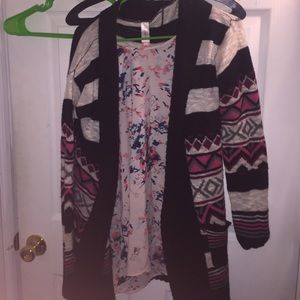 Nice shirt and sweater