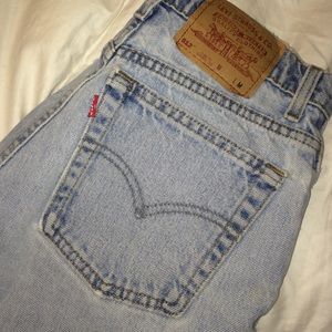 vintage Levi high waisted shorts