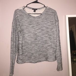 Forever 21 b&w sweater/shirt