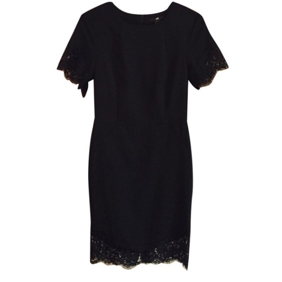H&M Dresses & Skirts - H&M Formal Dress with Lace Trim