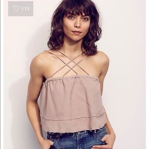 Free People Strapped Cami