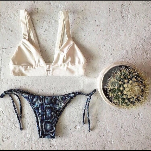 PEARL SNAKE BIKINI SET