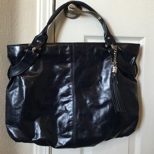 B Collective navy handbag