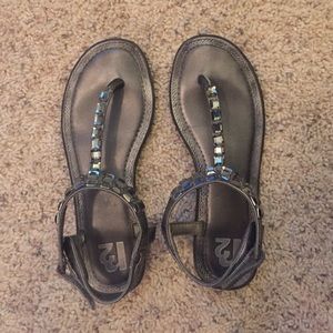 Embellished R2 sandals