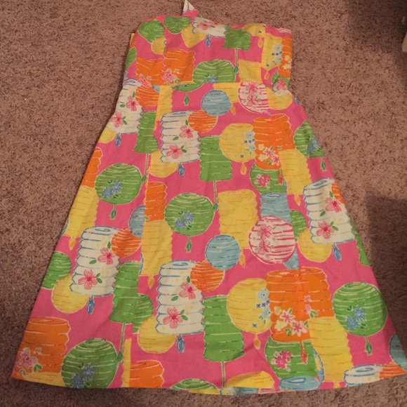 Colorful spring dress