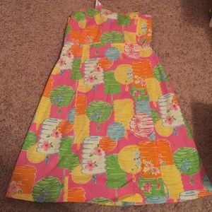 Colorful spring dress