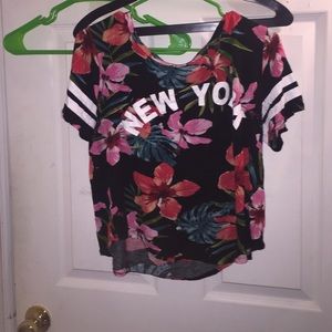 Floral NEW YORK shirt