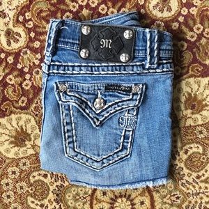 Like new, Miss Me Jean Shorts! Size 24 Women's
