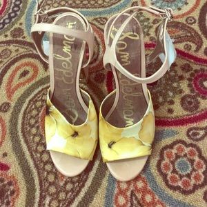 Sam Edelman Floral Heels