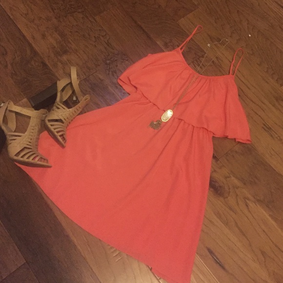 NWOT Coral Dress - Medium