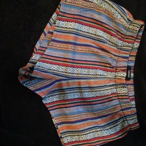 F21 Tribal Shorts