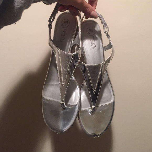 Silver Sandals