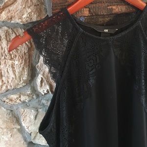 One Day Sale ☀️ Black Lace H&M Dress