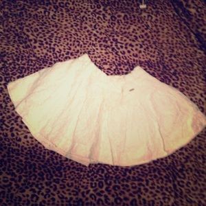 ✨✨ SOLD!!! ✨✨ Hollister white lace skirt
