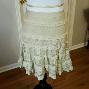 Max Studio lace skirt