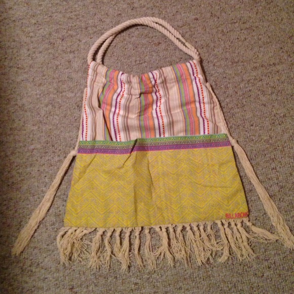 Billabong Handbags - Billabong fringe boho bag