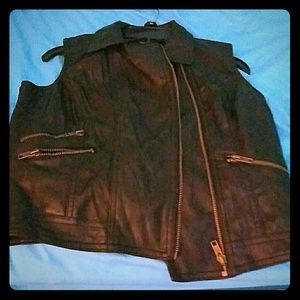 Leather jacket