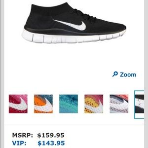 **SALE**Nike flyknit+ 5.0 free