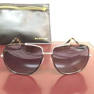 Balenciaga Aviator Sunglasses