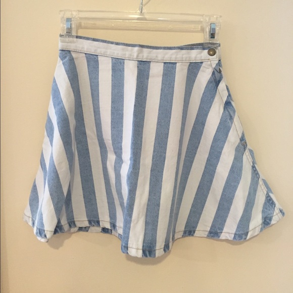 American Apparel Denim Circle Skirt - Picture 1 of 4