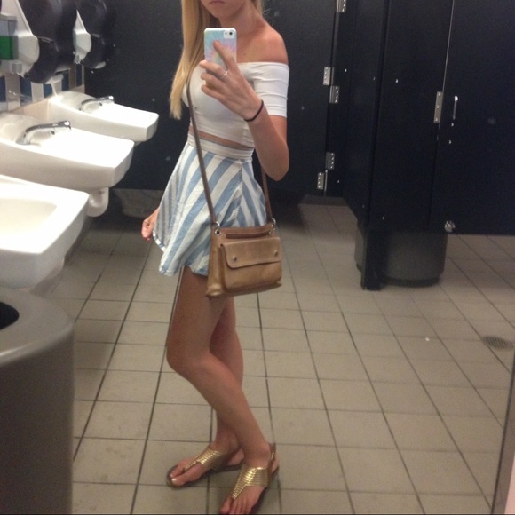 American Apparel Denim Circle Skirt - Picture 2 of 4