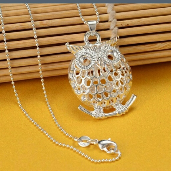 Owl charm 925