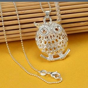 Owl charm 925