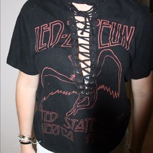 Vintage Led Zeppelin Tie Down T-shirt