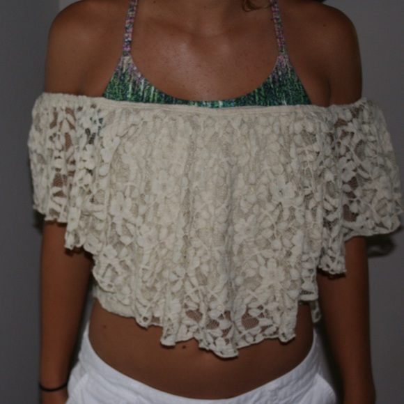Urban Outfitters Crochet Crop top