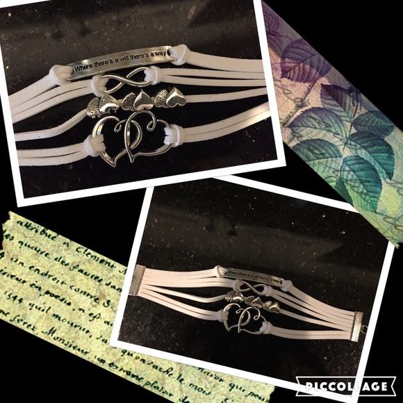 Gypsi's Jewelry - Boho leather strap bracelet